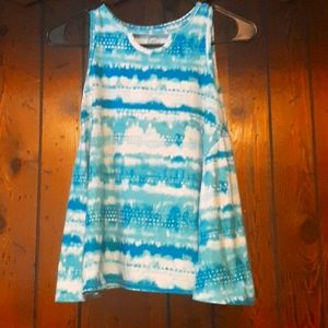 Blue and white tingtop